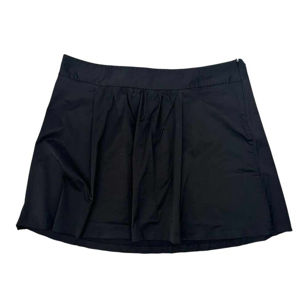 Lane Bryant Skirt Plus Size 28 4X A-Line Satin Black Witch Goth Skater Grunge - Picture 5 of 11